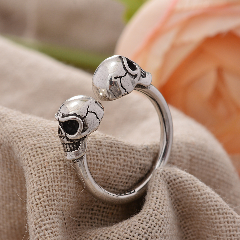 Men'S Fashion Easter - Anillo de dedo de plata tailandesa