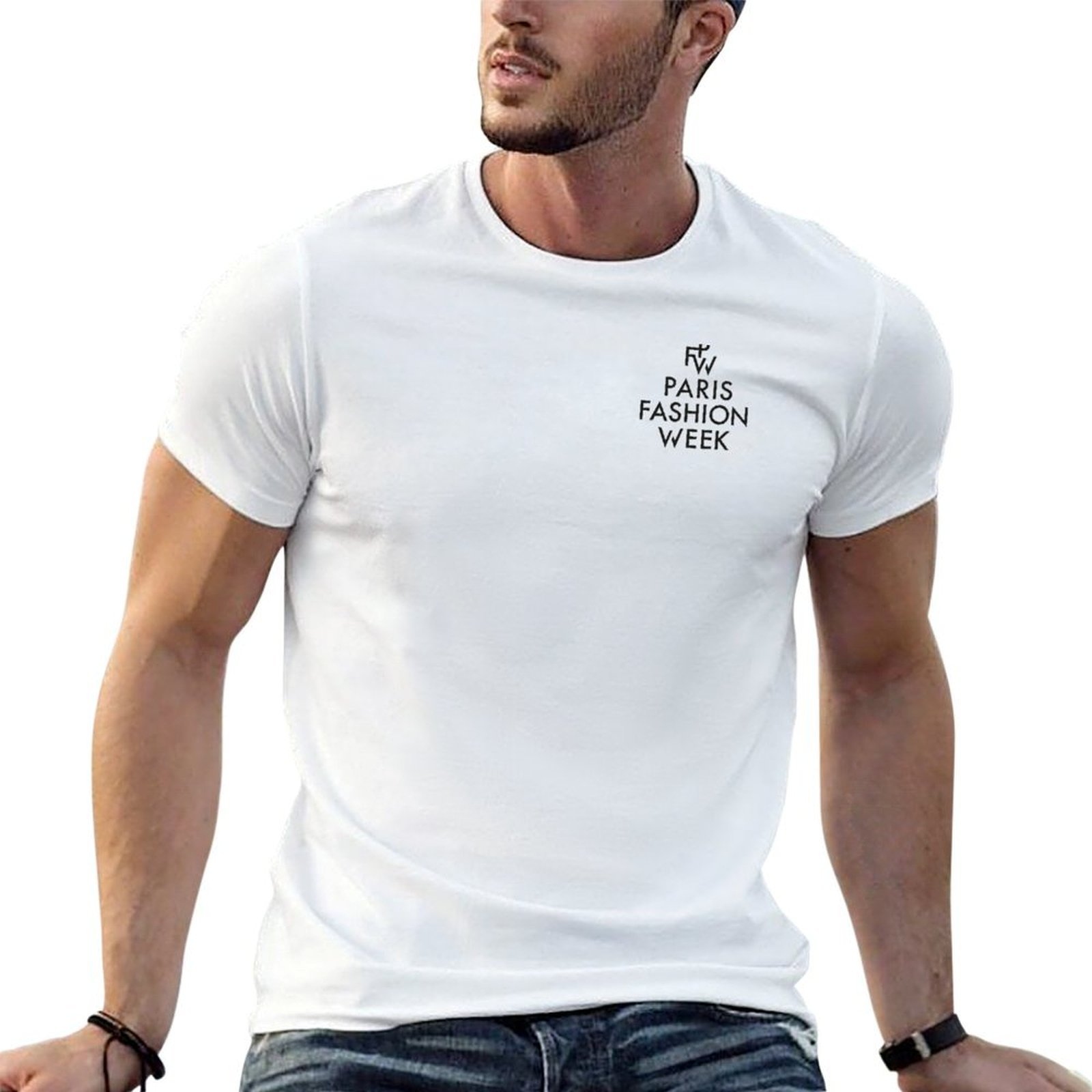 Men'S Paris Fashion Week - Camiseta de la Semana de la