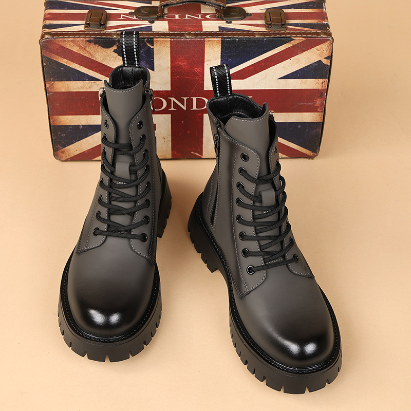 Chelsea Boots Men - Botas altas informales para hombre, estilo
