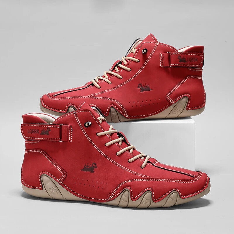 Men'S Fashion Course - Zapatos Casuales de Cuero para Hombre,