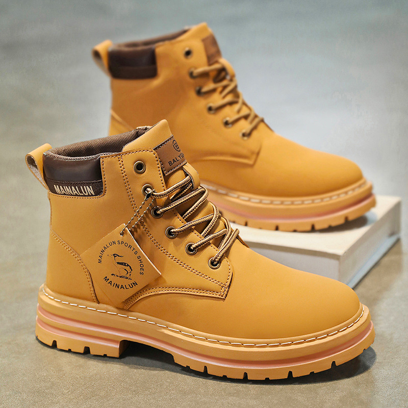 Men'S Fashion Course - Botas altas clásicas para hombre, botas