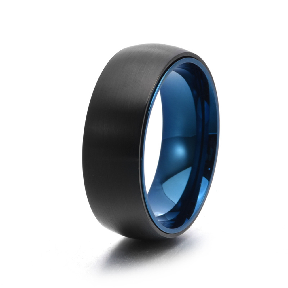 Men'S Fashion Easter - Anillo giratorio de acero de titanio