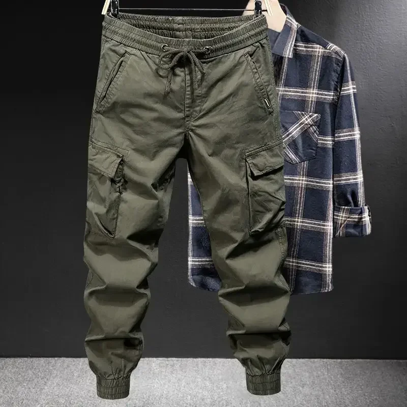 Men'S Fashion Line - Pantalones Hombre Motocicleta Invierno Pantalones Cargo