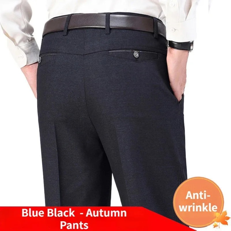 Formal Trouser Stretch - Pantalones de traje informales gruesos para