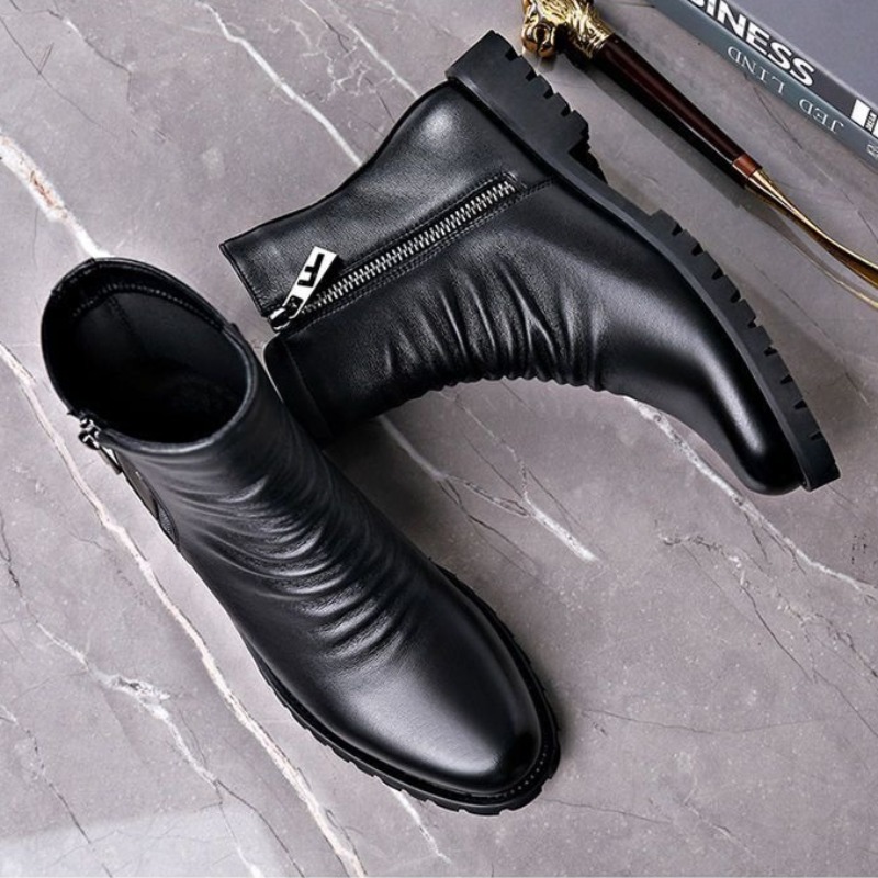 Mens Fashion Dress - Botas altas de alta calidad para