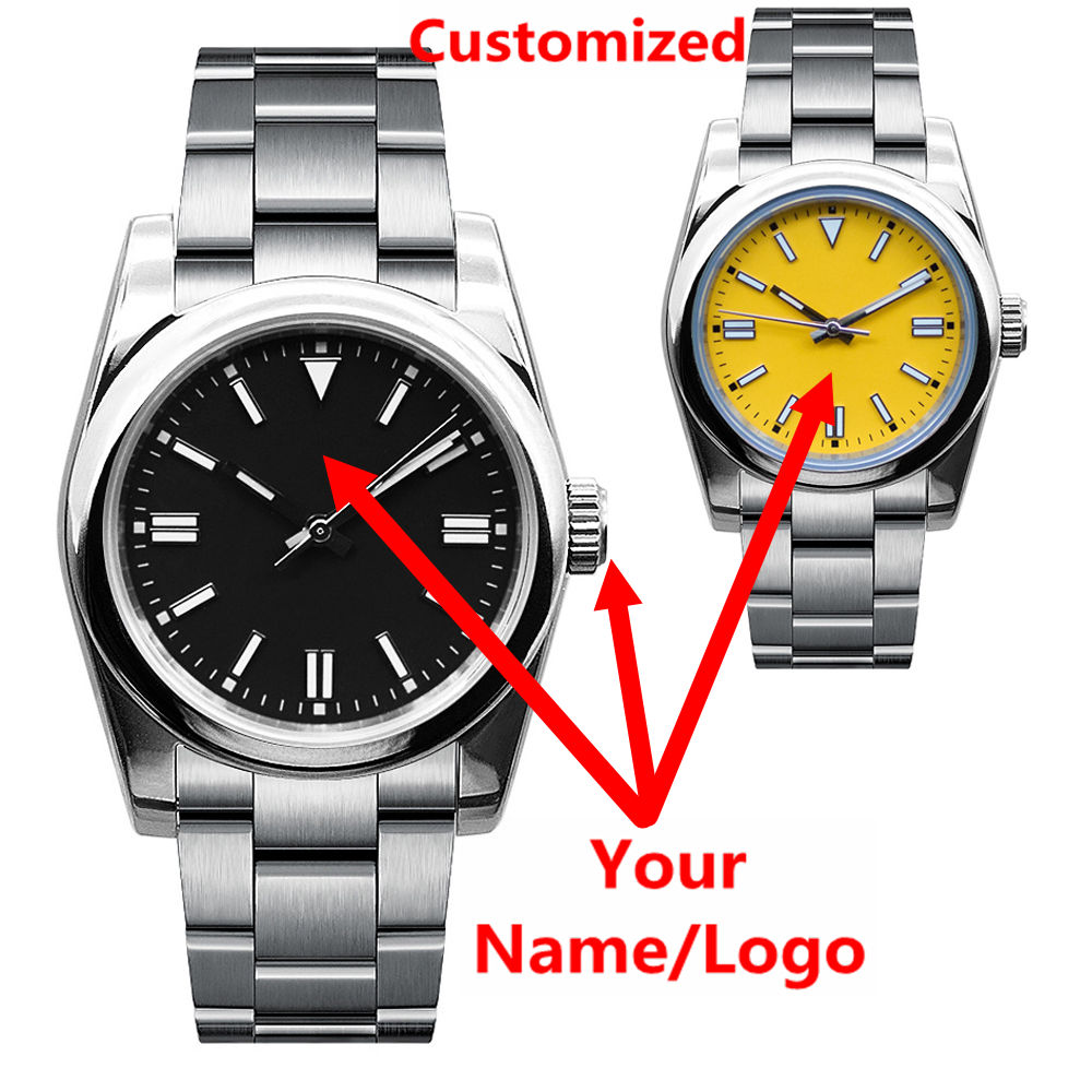 Mens Fashion Bracelet - Reloj de pulsera personalizado con logotipo