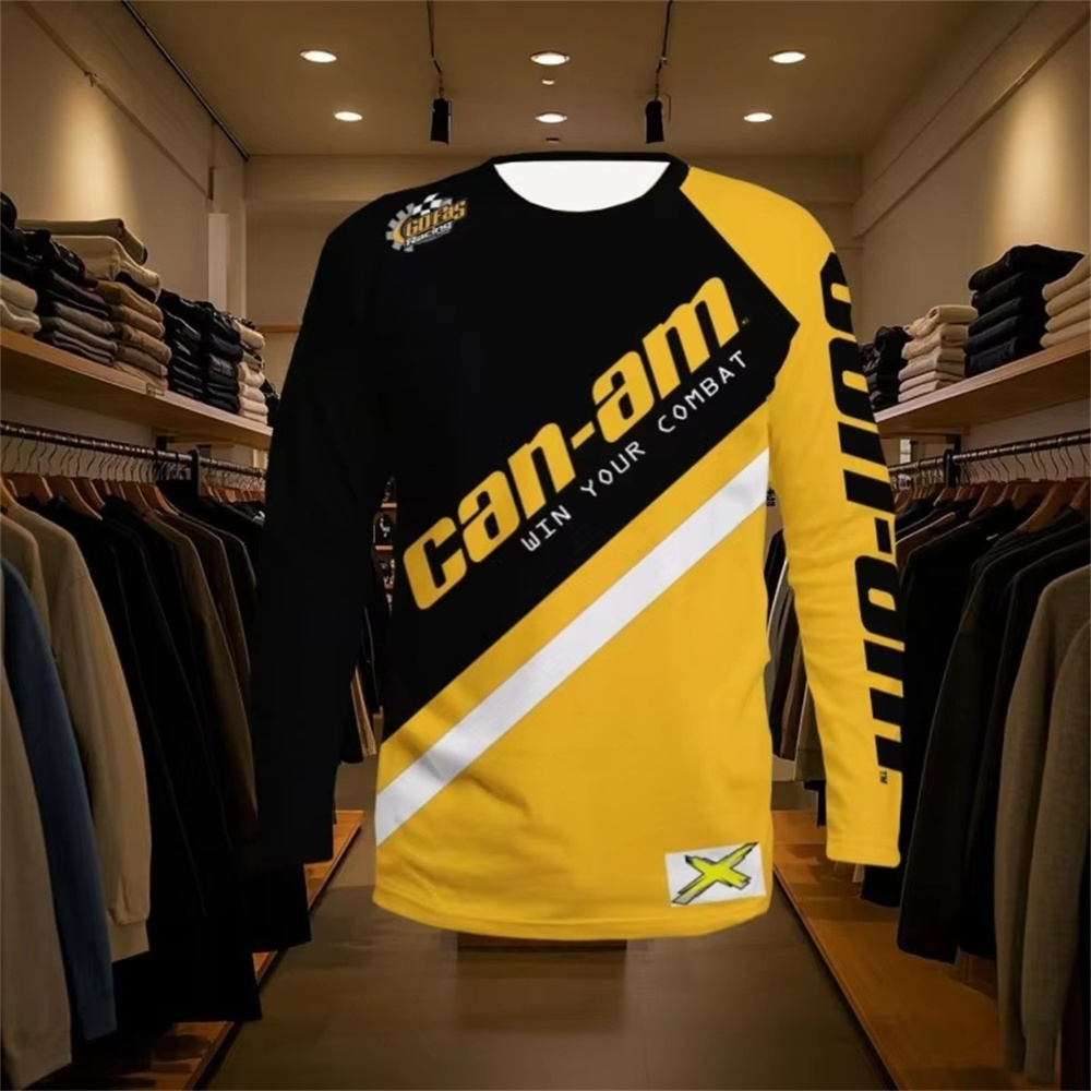 Men'S Fashion Course - Camiseta de manga larga con cuello