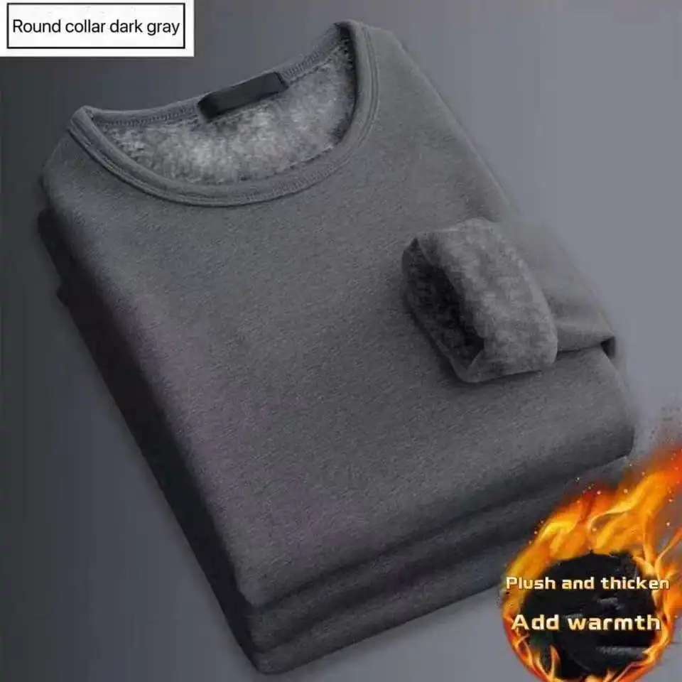 Mens Fashion Top - Camiseta térmica de manga larga para
