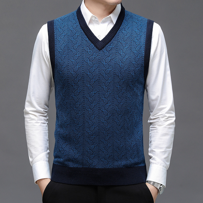 Men'S Fashion V Neck Sweater - Suéter Marca BROWON para Hombre, Colección