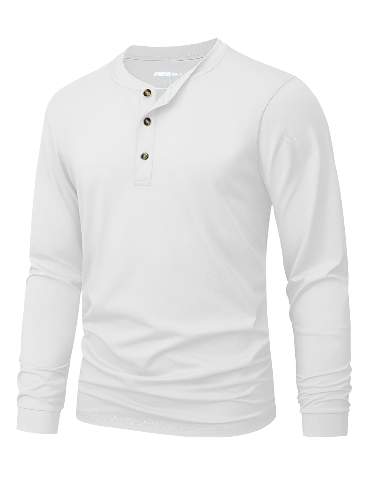 Men'S Spring Fashion - Camiseta Henley para hombre, camisetas de