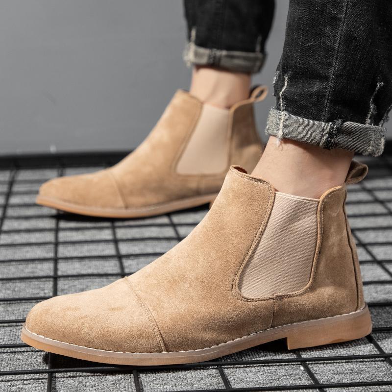 Chelsea Boots Men - Botas Chelsea para hombre, botines de
