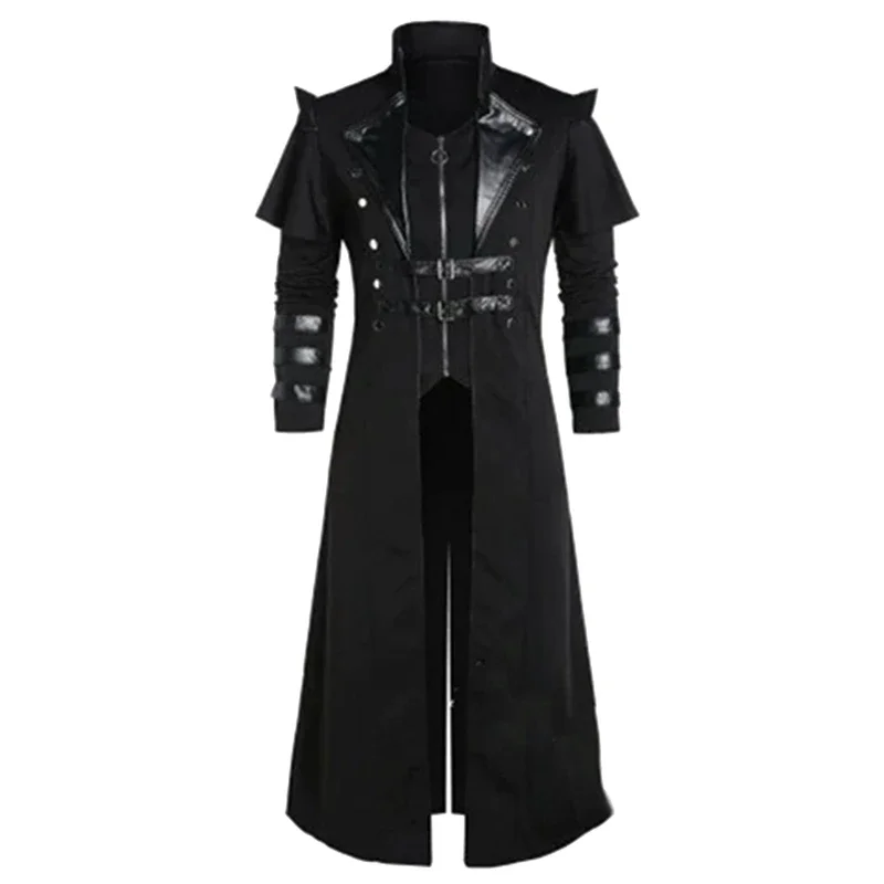 Disfraz de Hombre Vintage para - Men'S Fashion Leather Jacket reseña y precio