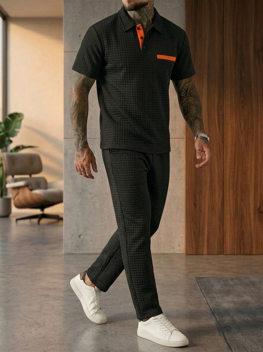 Nueva Camisa Polo de Verano pa - Men'S Fashion Color reseña y precio