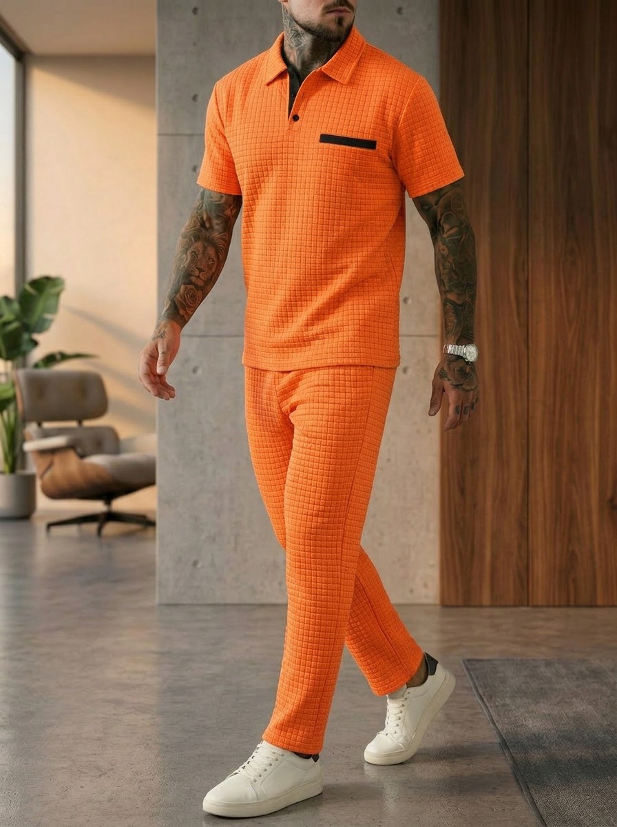 Nueva Camisa Polo de Verano pa - Men'S Fashion Color reseña y precio