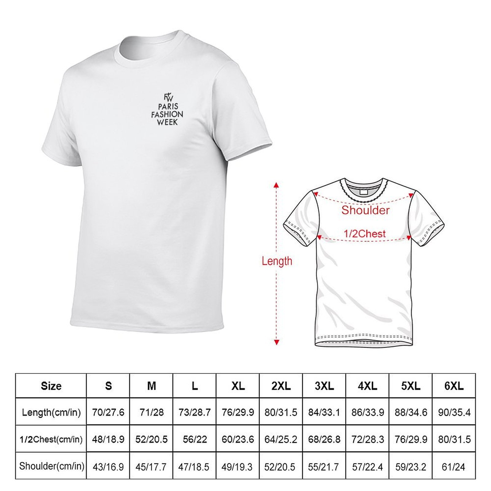 Camiseta de la Semana de la Mo - Men'S Paris Fashion Week reseña y precio