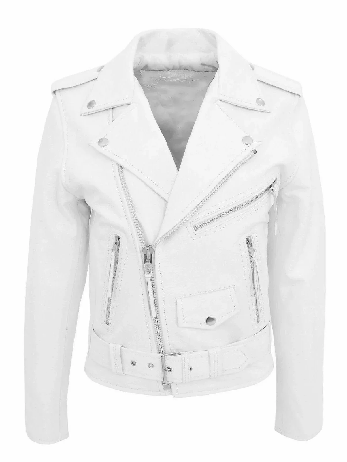 Chaqueta de cuero para hombre  - Men'S Fashion Leather Jacket reseña y precio
