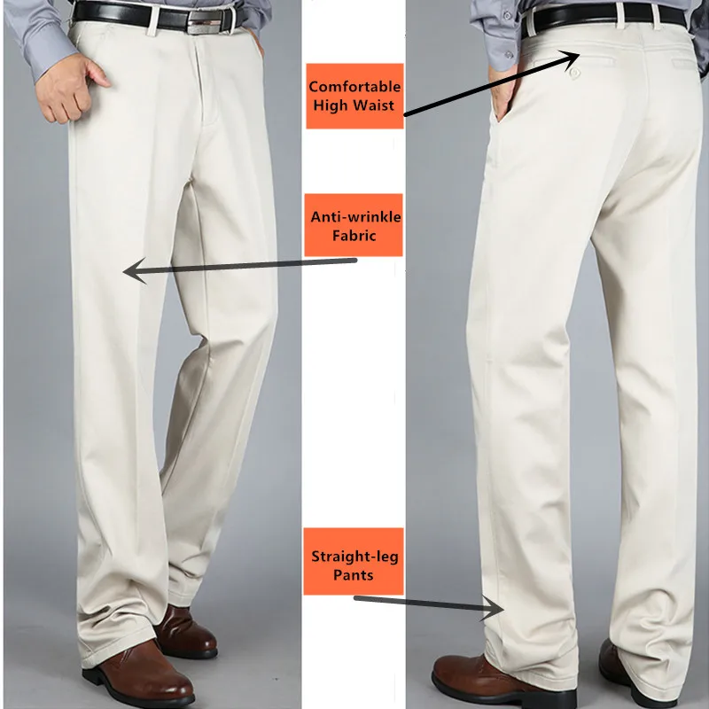 Pantalones blancos para hombre - Formal Trouser Stretch reseña y precio