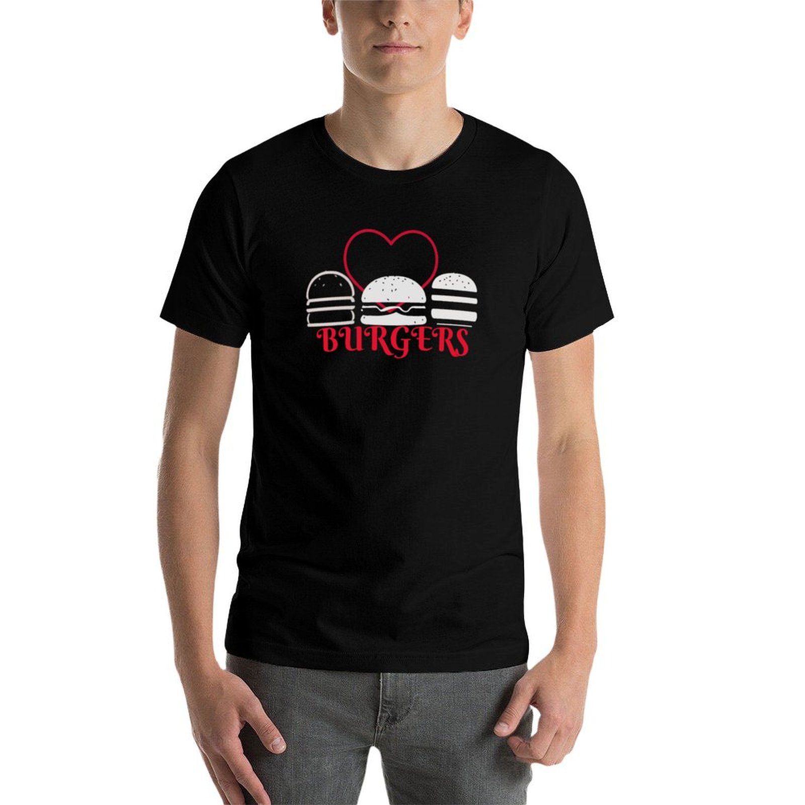 Camiseta LOVE BURGERS - HAMBUR - Men'S Fashion Hamburg reseña y precio