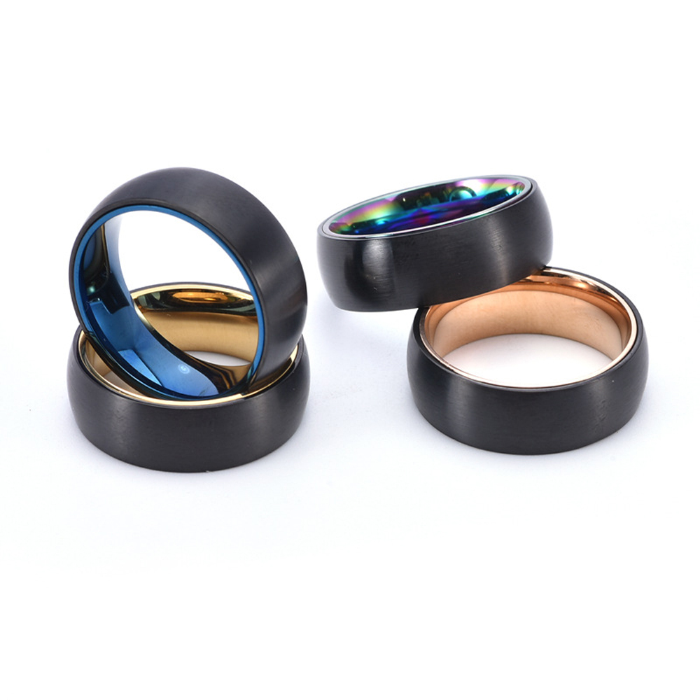 Anillo giratorio de acero de t - Men'S Fashion Easter reseña y precio