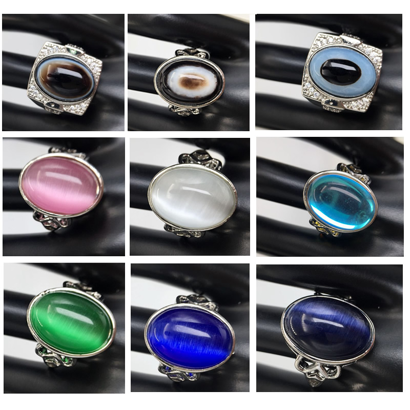 Anillo de ojo de gato de mal d - Men'S Fashion Easter reseña y precio