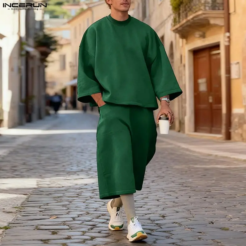 Conjuntos INCERUN para hombre, - Men'S Spring Fashion reseña y precio