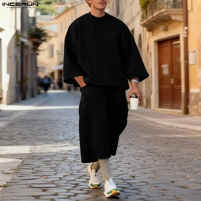 Conjuntos INCERUN para hombre, - Men'S Spring Fashion reseña y precio