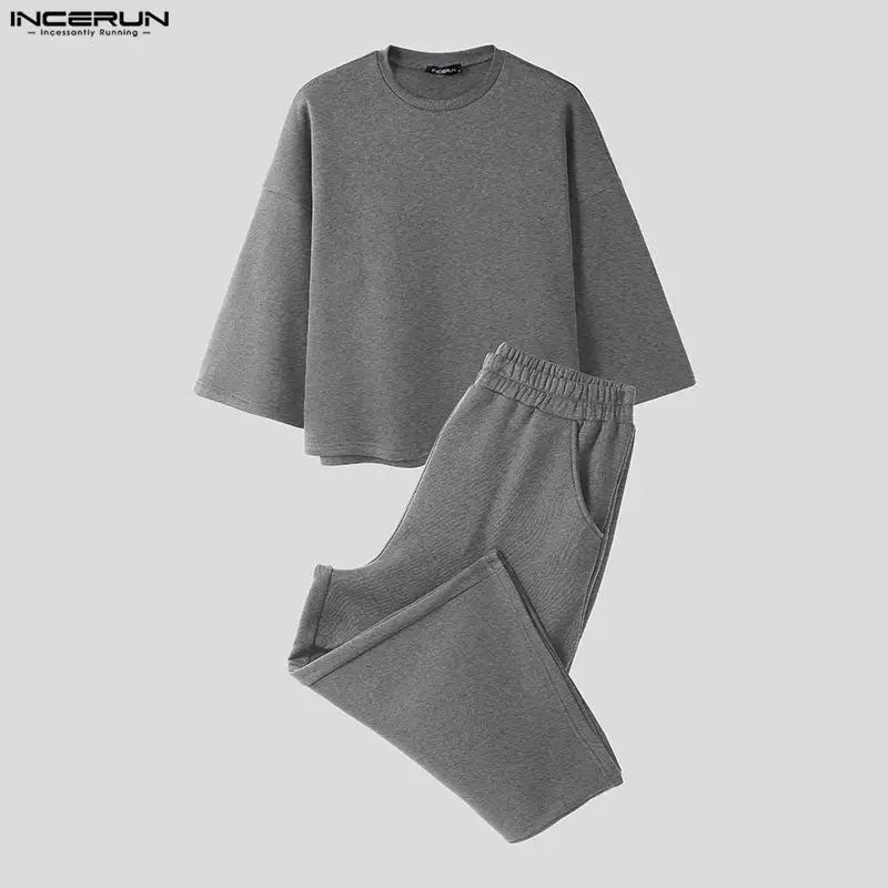 Conjuntos INCERUN para hombre, - Men'S Spring Fashion reseña y precio