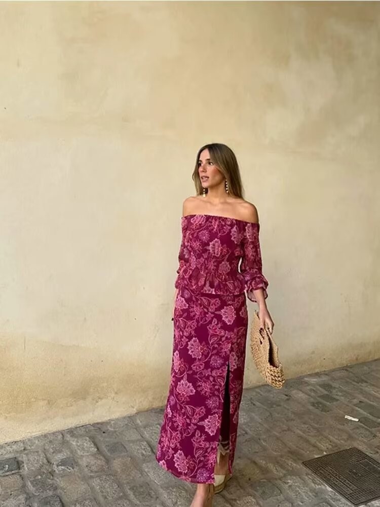 Conjunto de dos piezas con est - Men'S Fashion Line reseña y precio