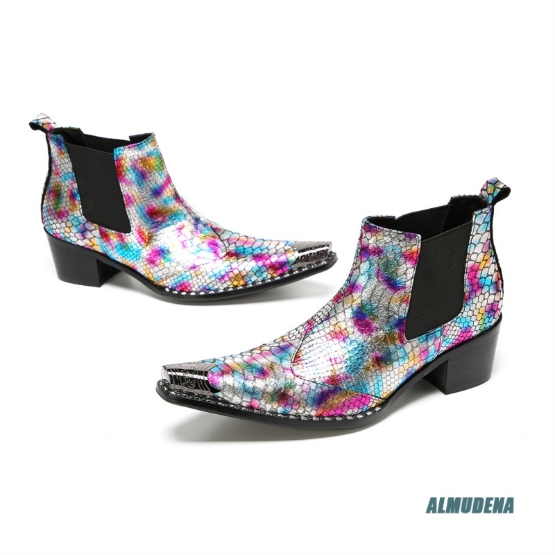 Botines Chelsea de tacón de bl - Mens Fashion Dress reseña y precio