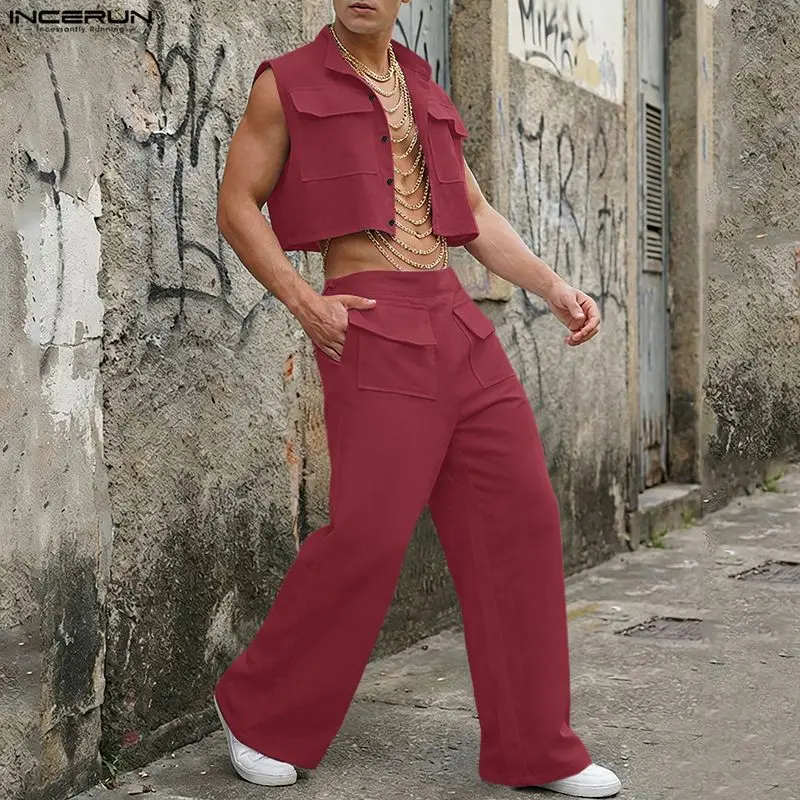 Conjuntos INCERUN para Hombre, - Men'S Spring Fashion reseña y precio
