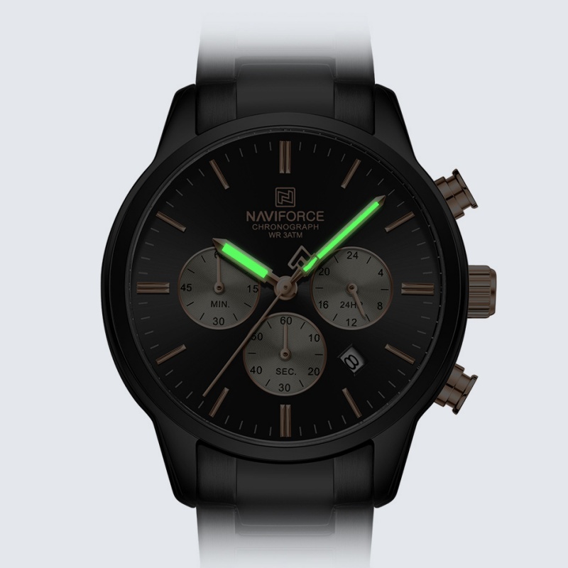 Reloj Cronógrafo de Cuarzo NAV - Mens Fashion Bracelet reseña y precio