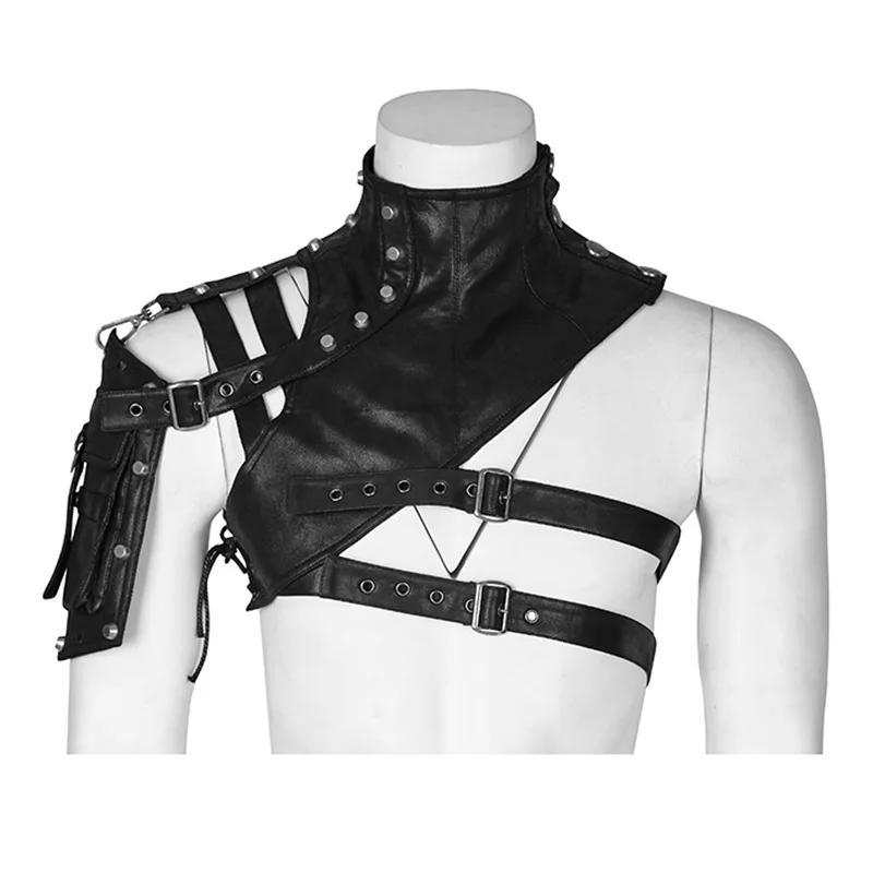 Armadura de cuero Medieval Ste - Men'S Fashion Leather Jacket reseña y precio