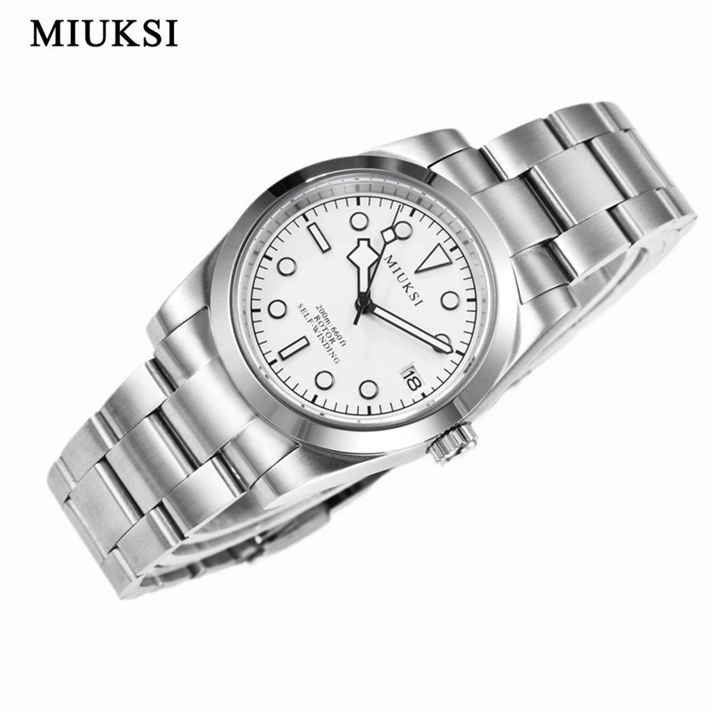 Reloj mecánico Miuksi de 36mm  - Mens Fashion Bracelet reseña y precio