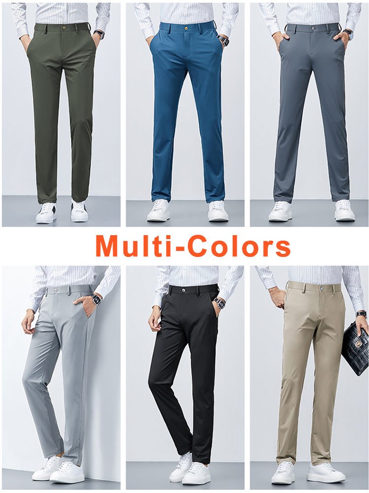 Pantalones largos de verano pa - Formal Trouser Stretch reseña y precio