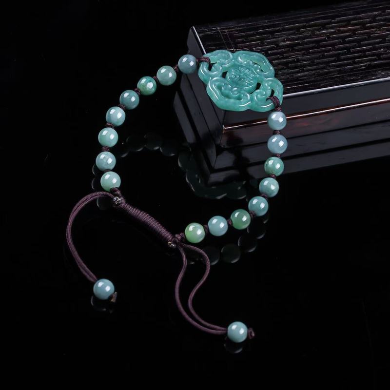 Pulsera de Jadeíta Natural Gra - Mens Fashion Bracelet reseña y precio