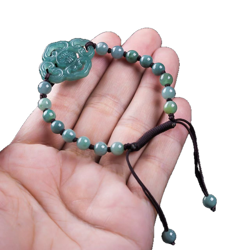 Pulsera de Jadeíta Natural Gra - Mens Fashion Bracelet reseña y precio