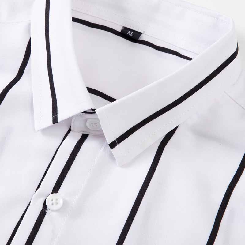 Camisa de Vestir a Rayas para  - Mens Fashion Dress reseña y precio