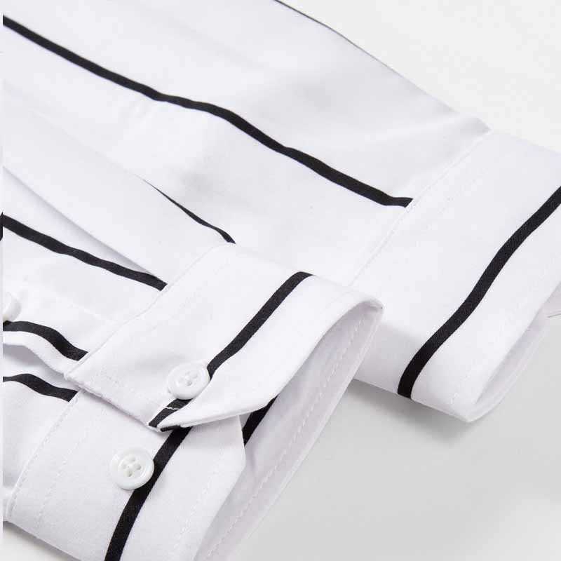 Camisa de Vestir a Rayas para  - Mens Fashion Dress reseña y precio