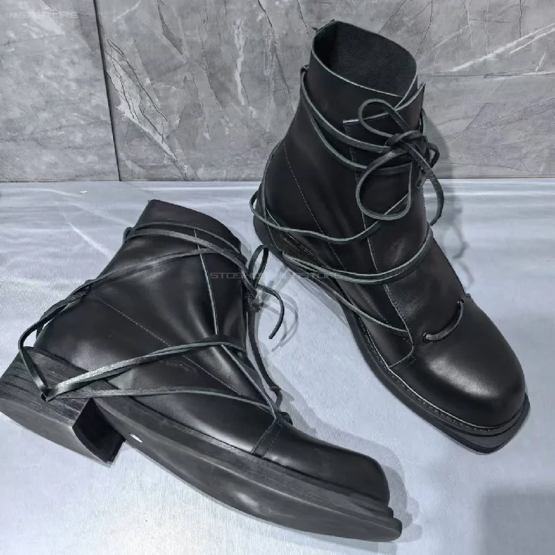 Botas cortas negras de cuero g - Chelsea Boots Men reseña y precio