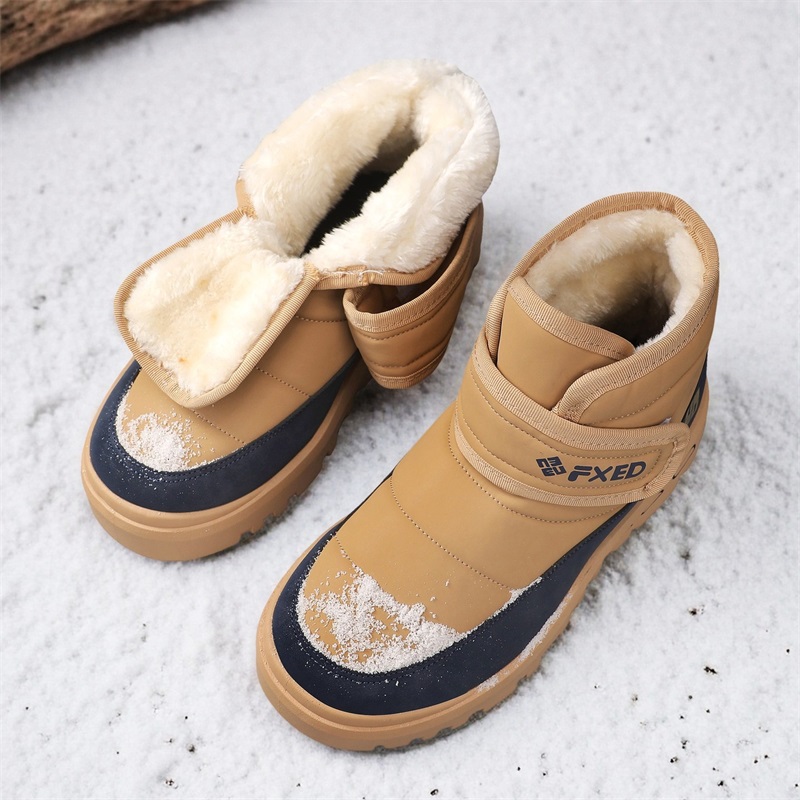 Botas de nieve de piel cálida  - Men'S Fashion Line reseña y precio