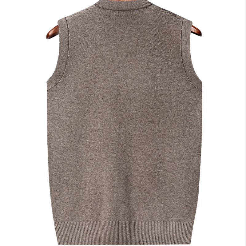 Knitted Sweater Vests Men V-ne - Men'S Fashion V Neck Sweater reseña y precio