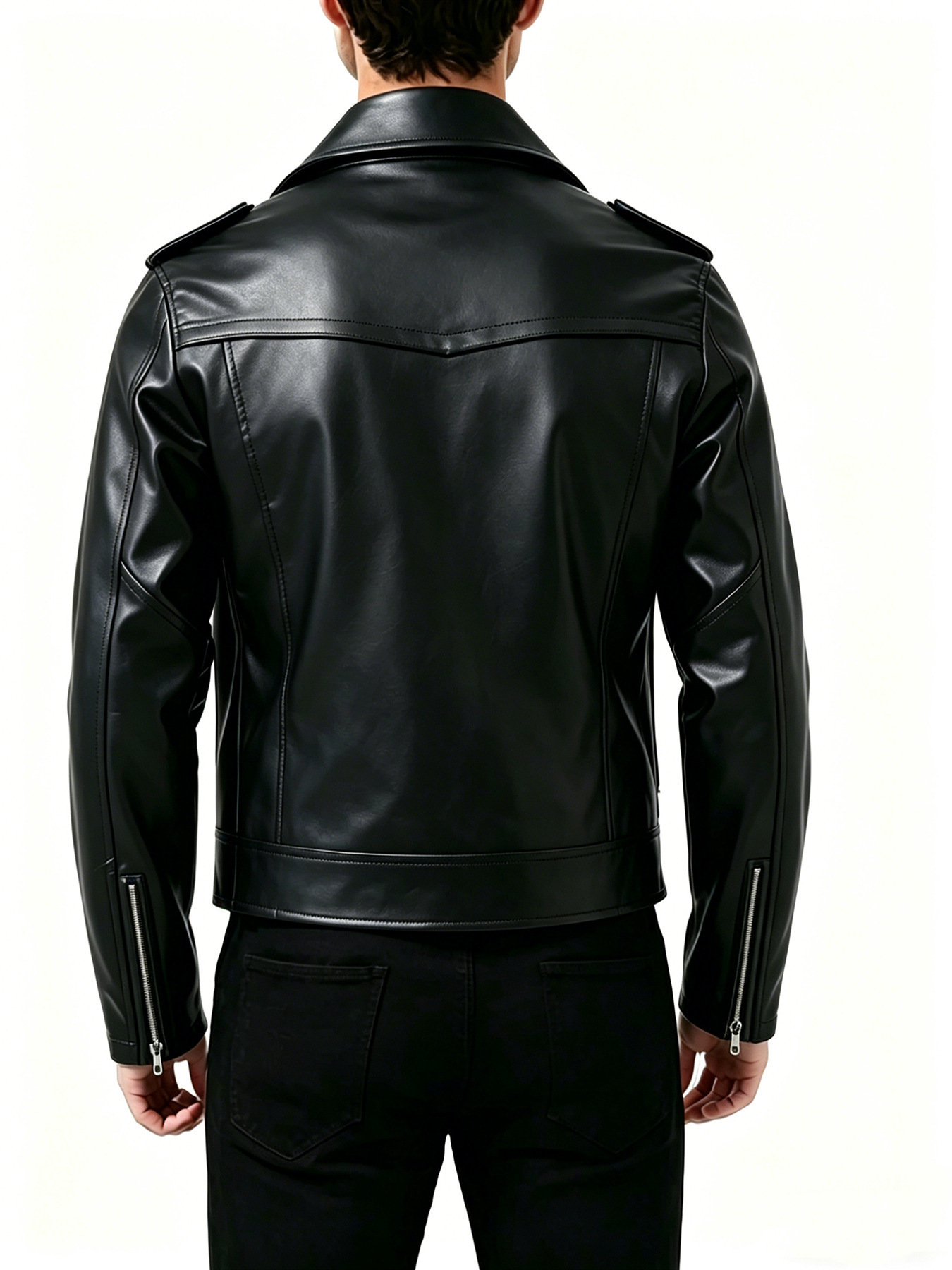 Chaqueta informal para hombre  - Men'S Fashion Leather Jacket reseña y precio