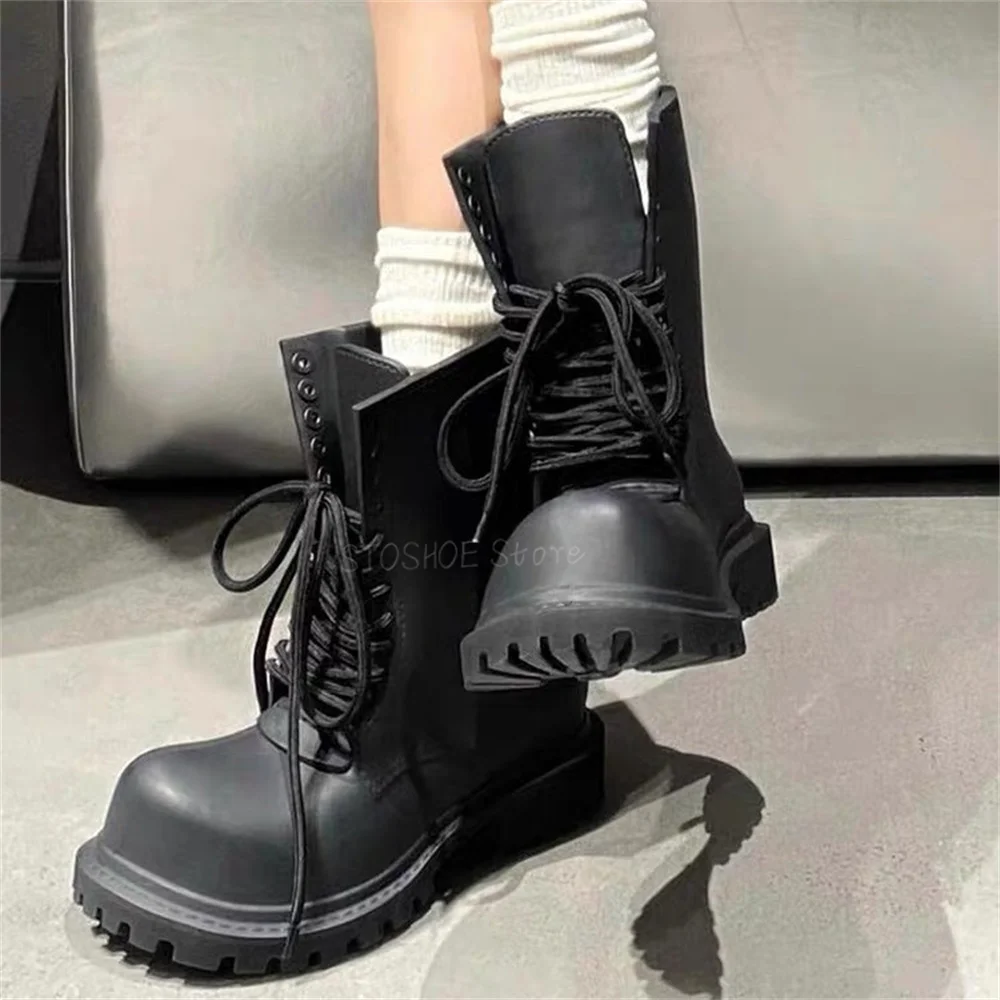 Botas negras de fondo grueso p - Chelsea Boots Men reseña y precio