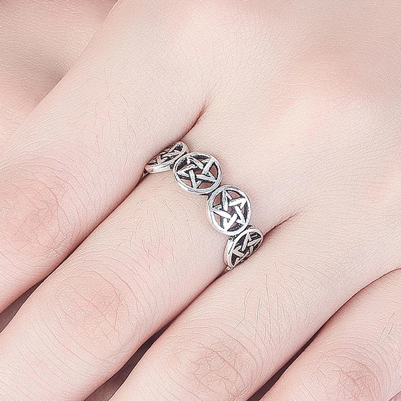 Anillo de dedo de Color plata  - Men'S Fashion Easter reseña y precio