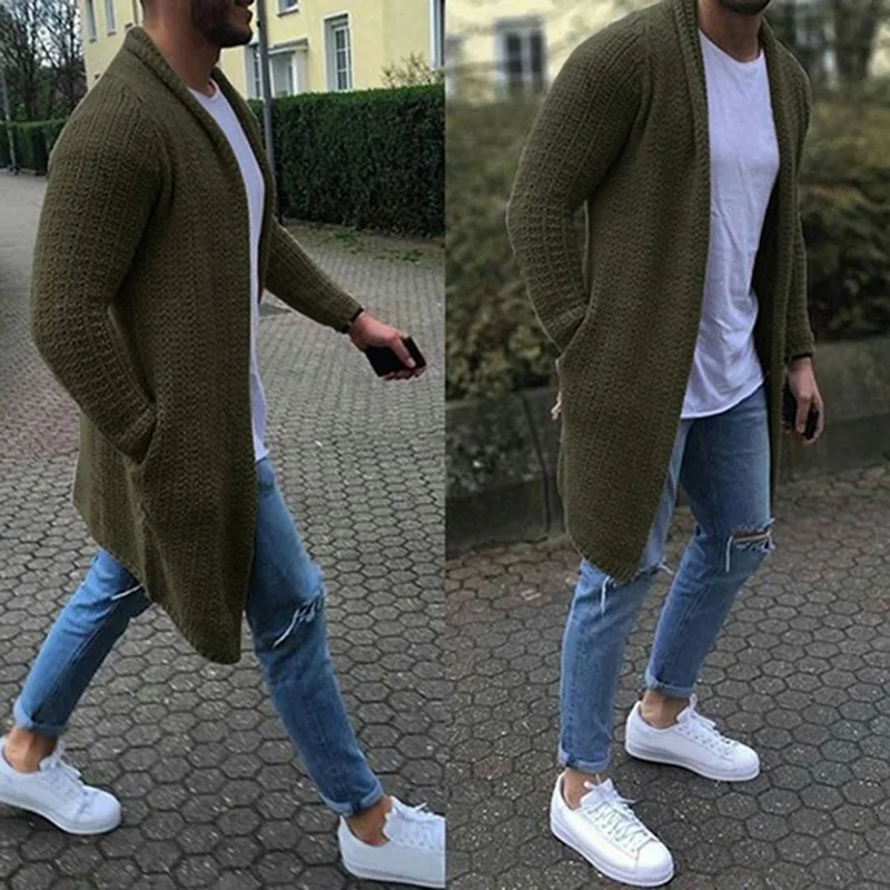 Primavera otoño moda hombres s - Men'S Fashion V Neck Sweater reseña y precio