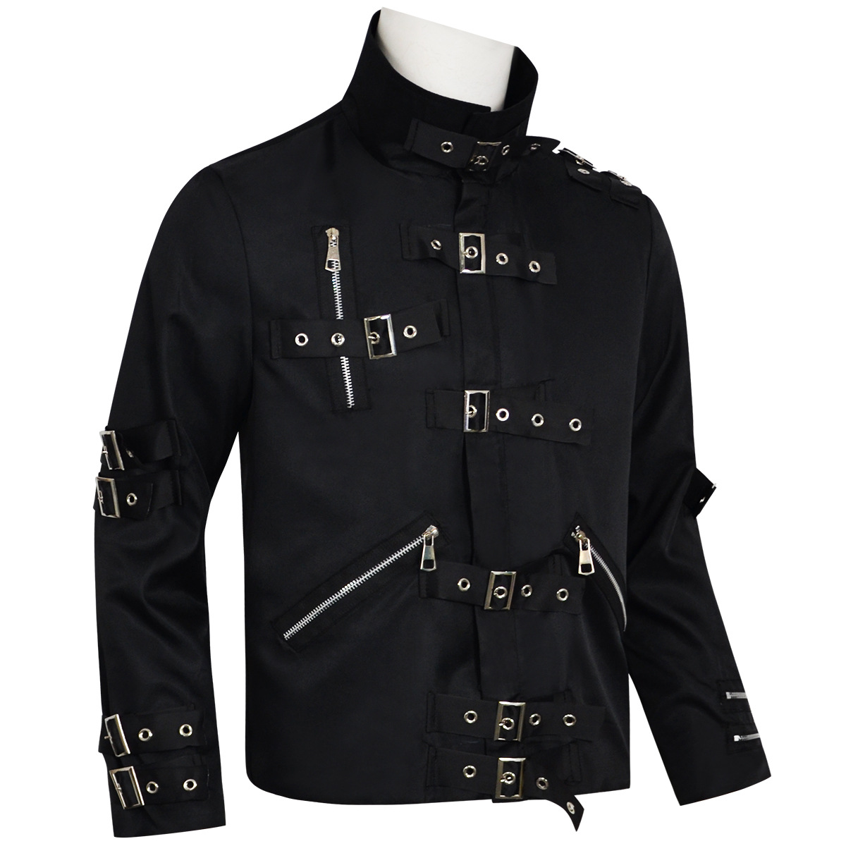 Chaqueta de Cuero Estilo Punk  - Men'S Fashion Leather Jacket reseña y precio