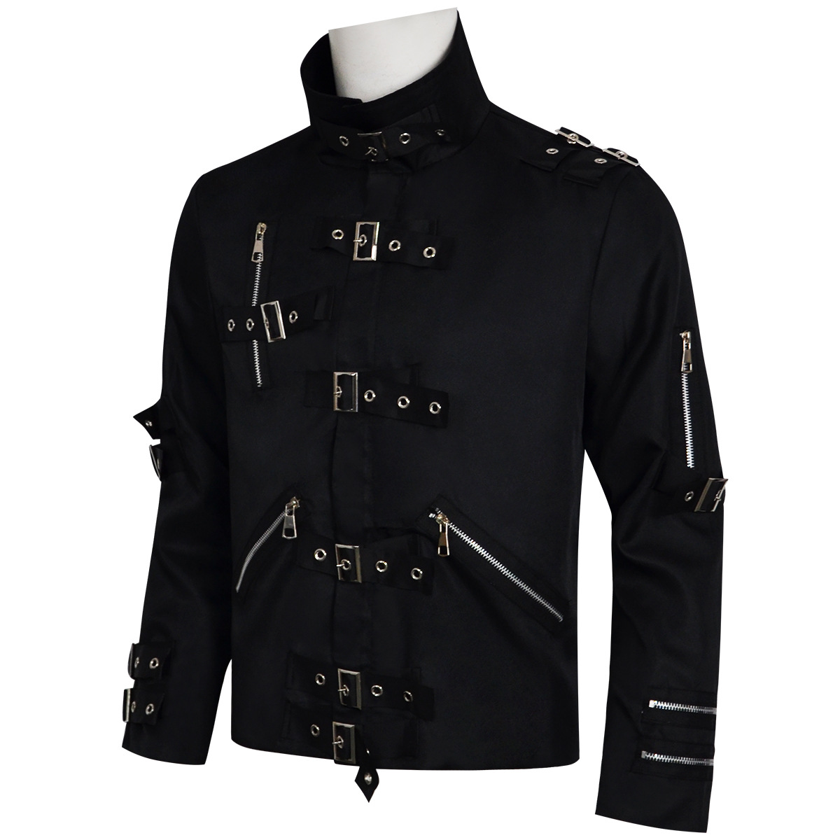 Chaqueta de Cuero Estilo Punk  - Men'S Fashion Leather Jacket reseña y precio