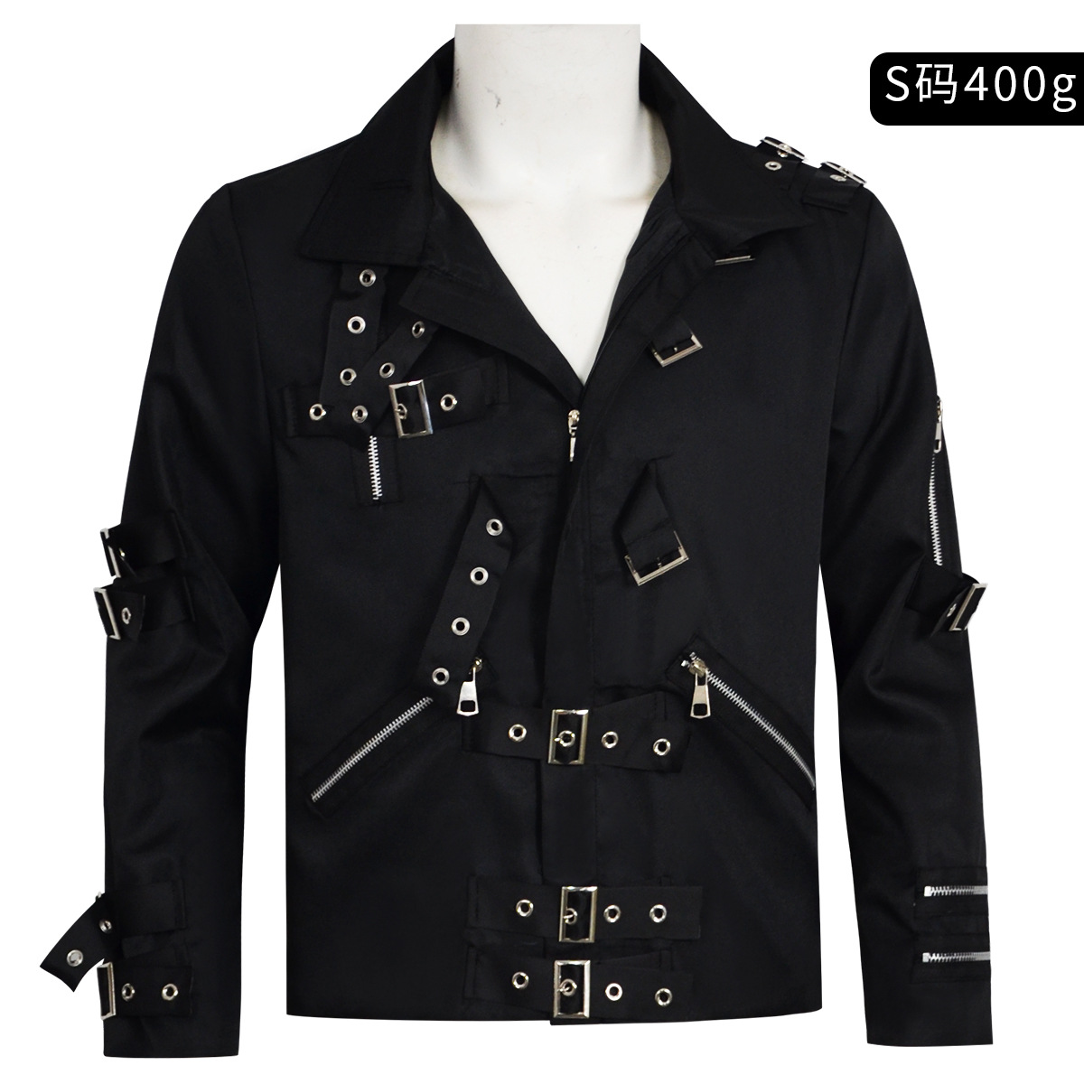 Chaqueta de Cuero Estilo Punk  - Men'S Fashion Leather Jacket reseña y precio