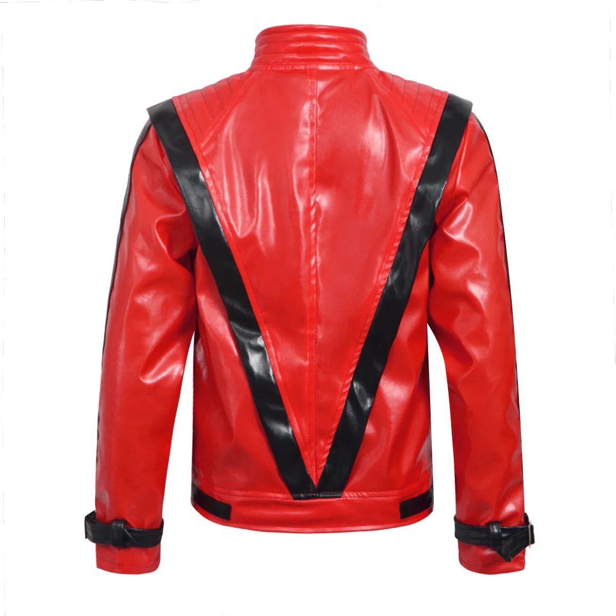Disfraz de Michael Jackson Thr - Men'S Fashion Leather Jacket reseña y precio
