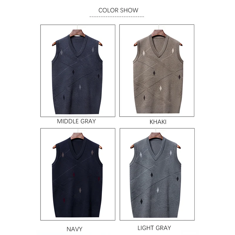 Suéter de punto para hombre, m - Men'S Fashion V Neck Sweater reseña y precio